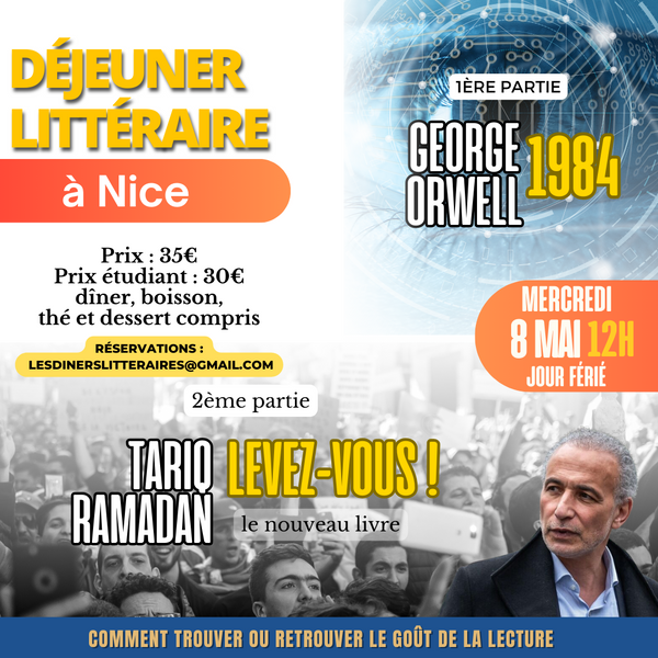 Déjeuner littéraire à Nice mai 2024